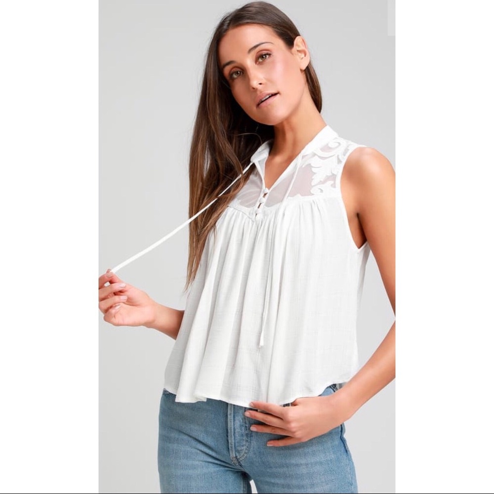 ⭐️NEW WITH TAGS⭐️ Free People Western Top